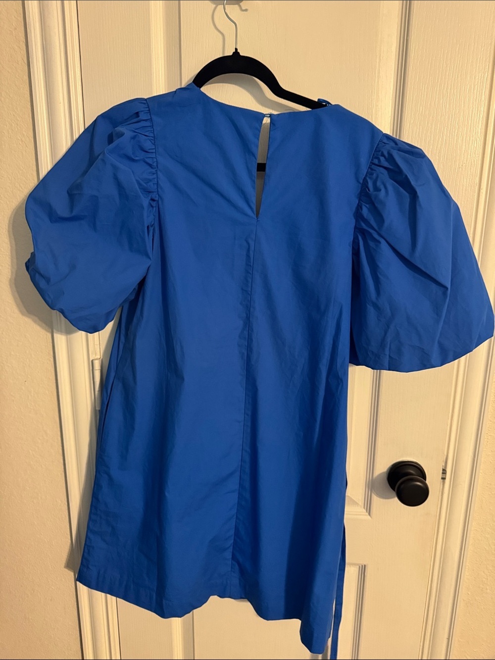 English Factory Royal Blue V-Neck Dress - Picture 3 of 3